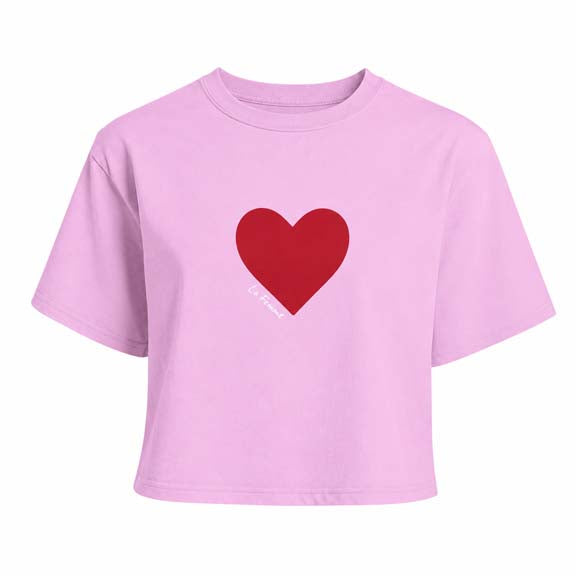 Le Femme Boxy Cropped T-Shirt