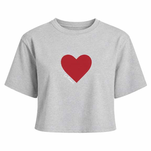 Le Femme Boxy Cropped T-Shirt