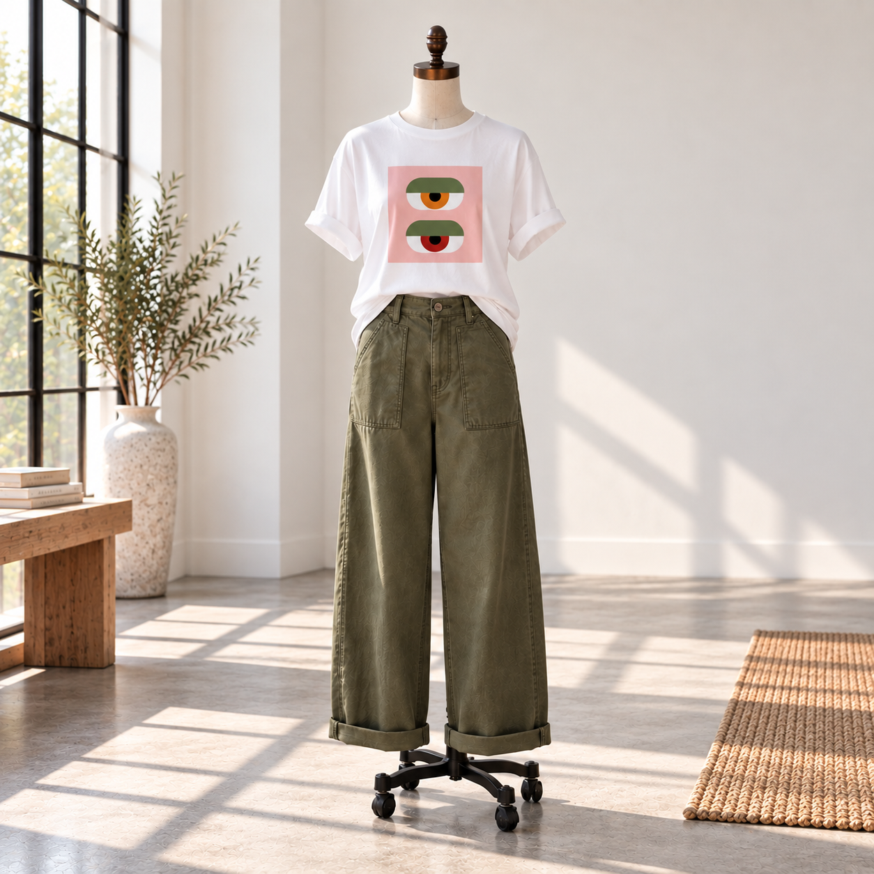 Double Eyes Unisex  T-Shirt
