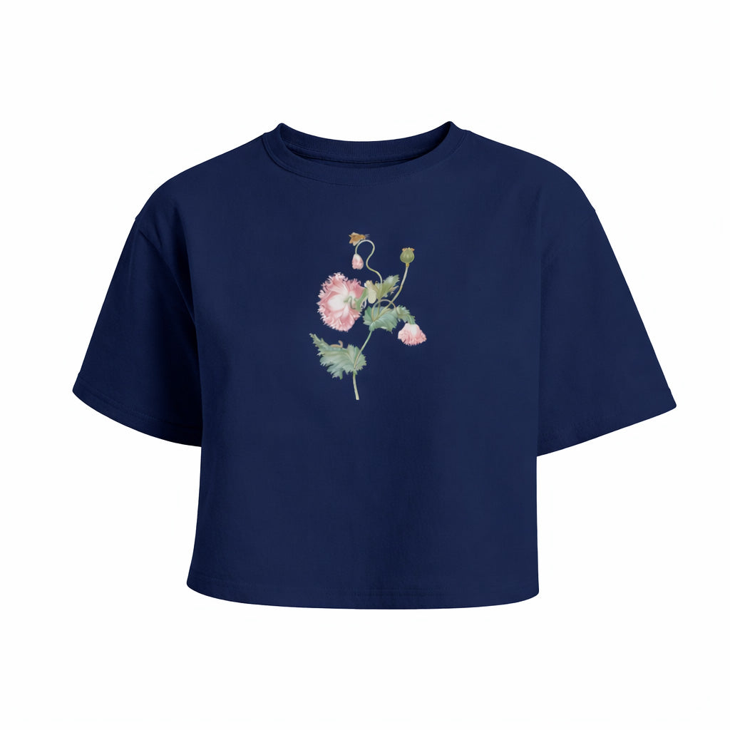 Spring Women's Boxy Cropped T-Shirt