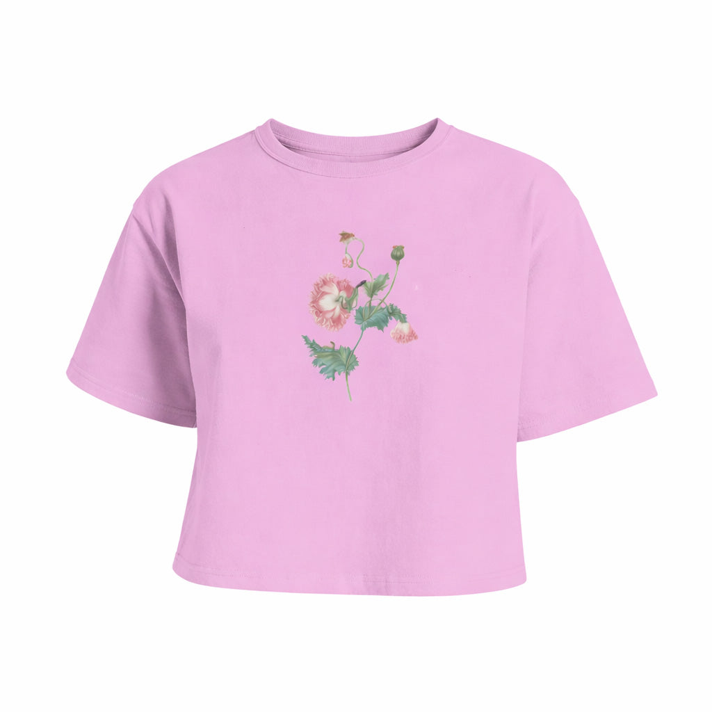 Spring Women's Boxy Cropped T-Shirt
