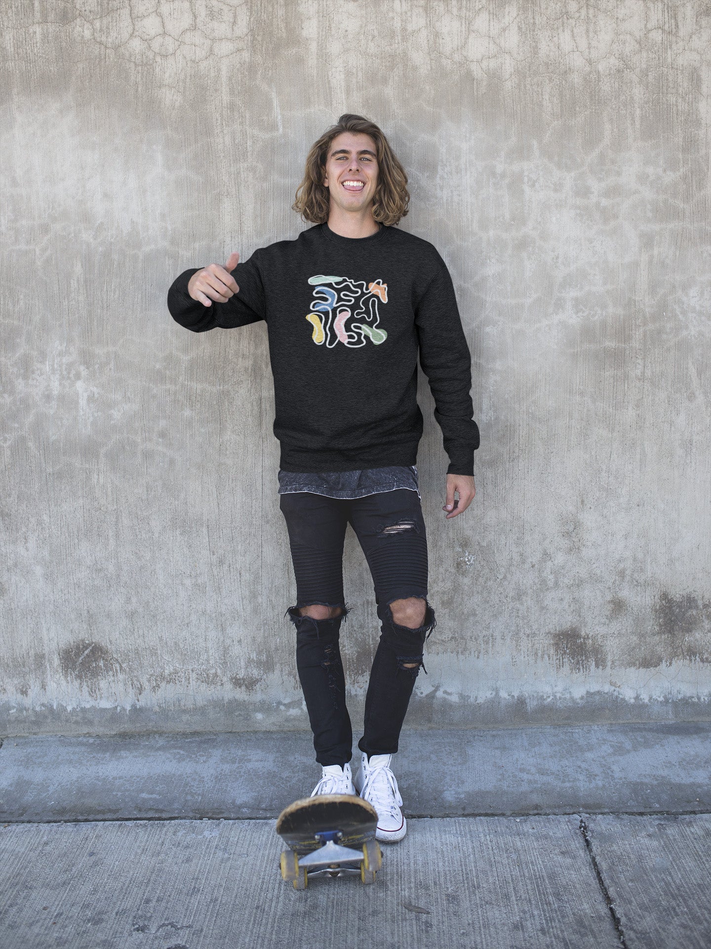 Squiggly Unisex Sweatshirt