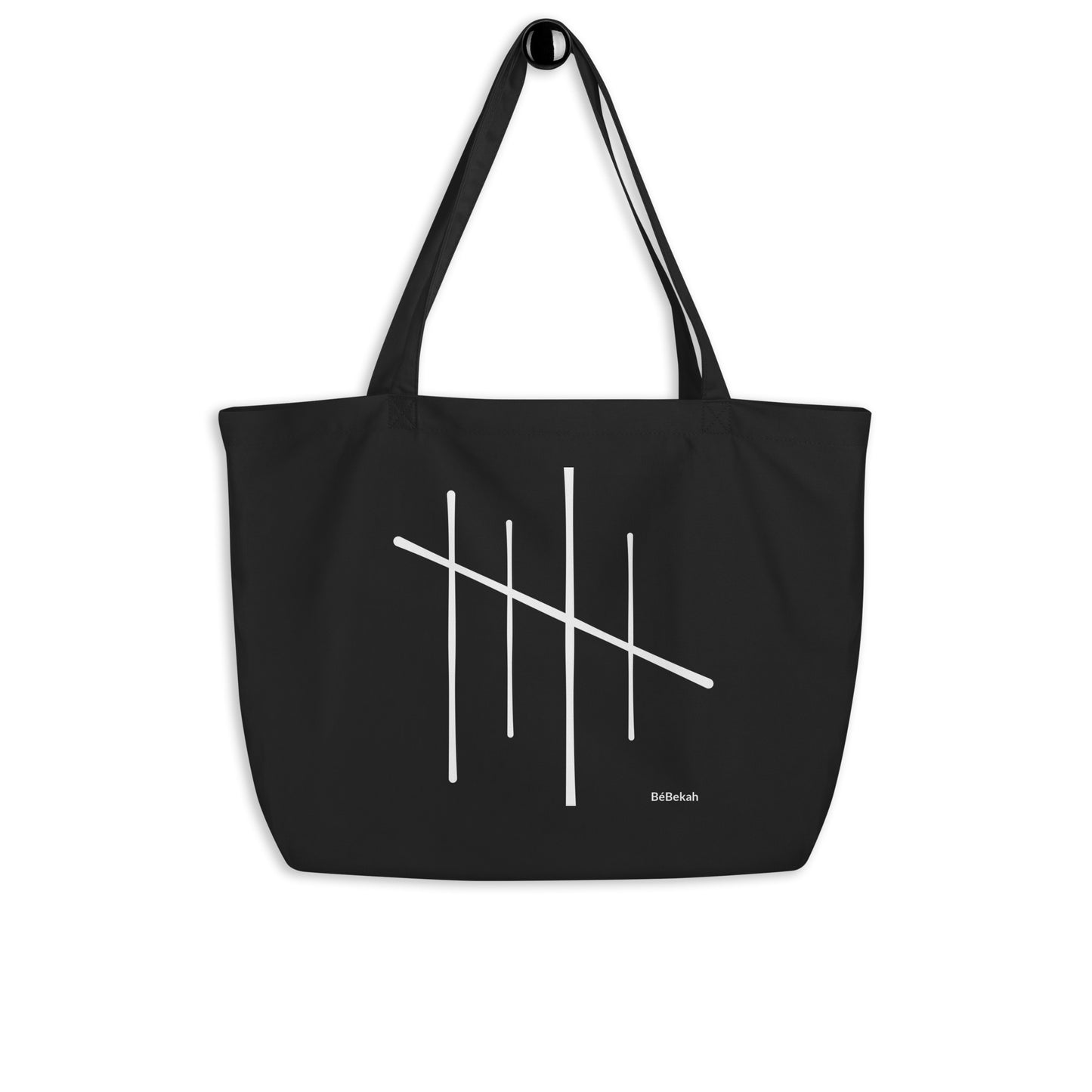 Large organic tote bag