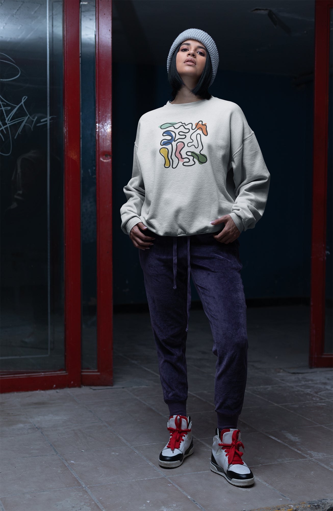 Squiggly Unisex Sweatshirt